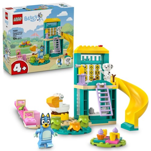 LEGO Blue i Łatko na placu zabaw 4+