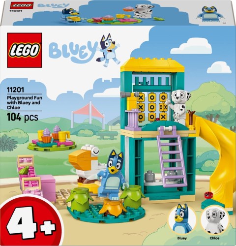 LEGO Blue i Łatko na placu zabaw 4+