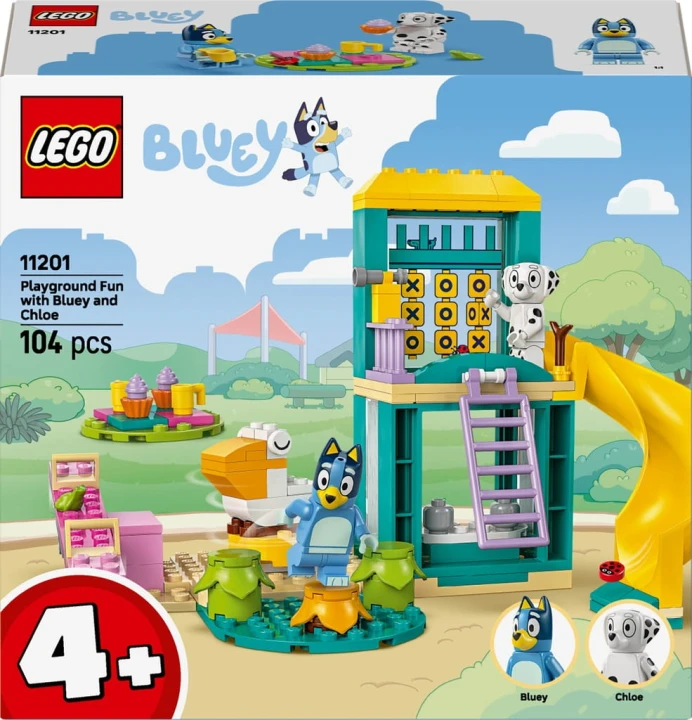 LEGO Blue i Łatko na placu zabaw 4+